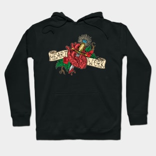 dagger stab heart Hoodie